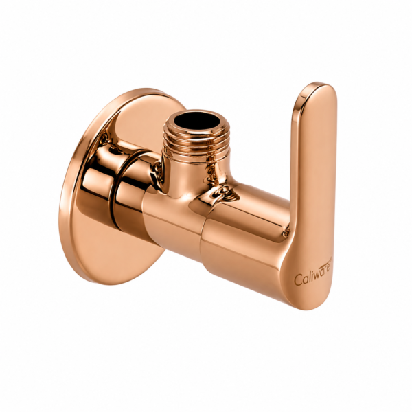 Caliware bath Color Angle cock Rosegold PVD collection best 